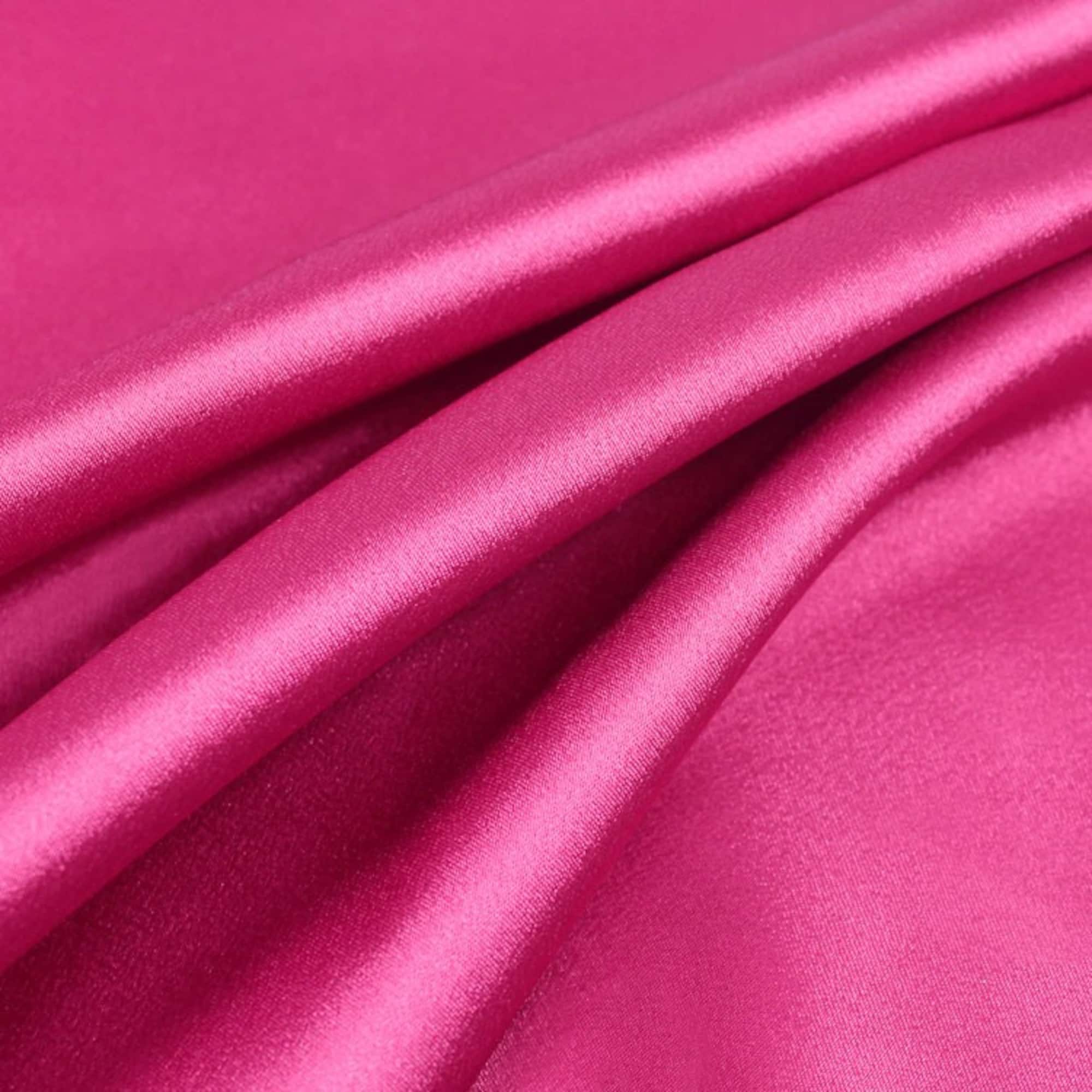 Hot Pink Charmeuse